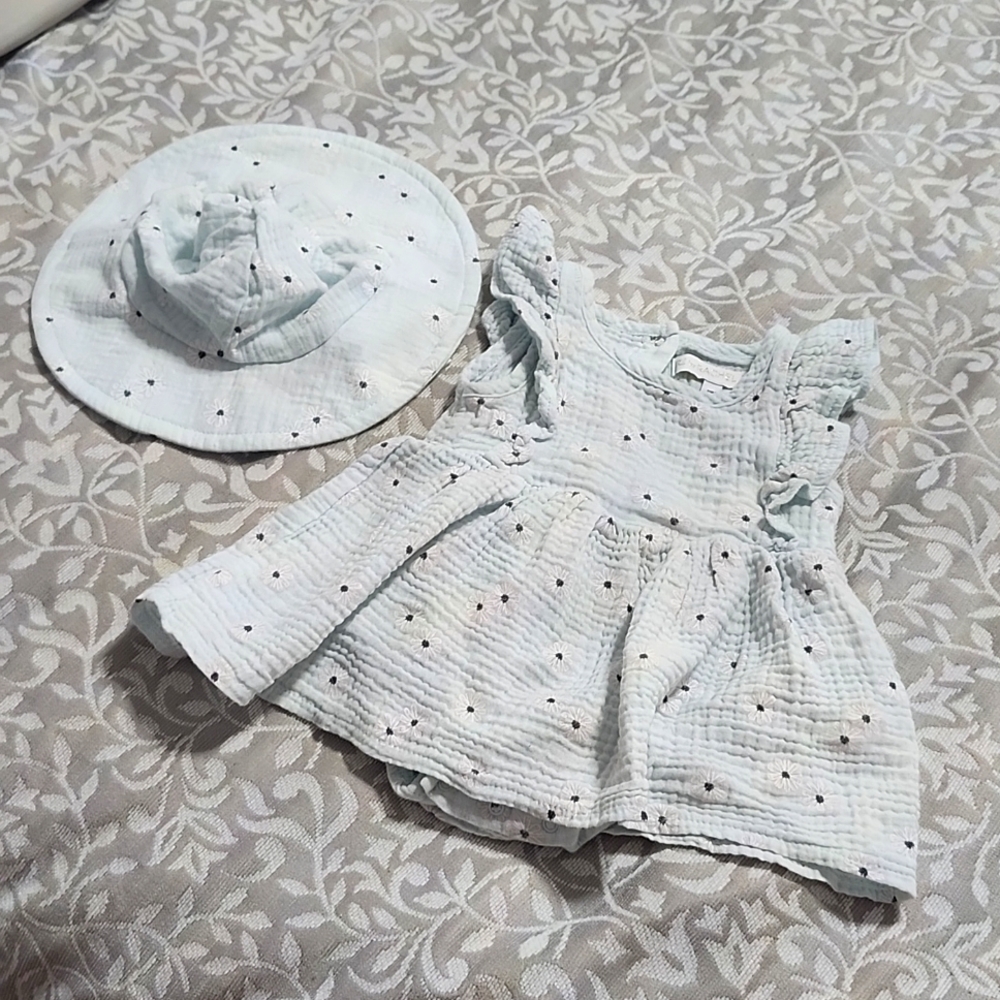 Dress with hat